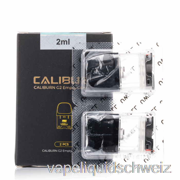 Uwell Caliburn G2 Ersatz-Pods [G2] 2 Ml Caliburn G2 Pods Vape Ohne Nikotin